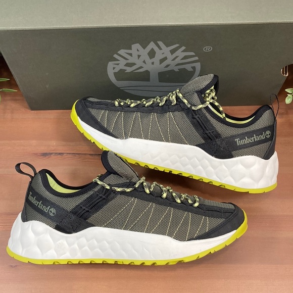 Timberland Other - Timberland Men's Wave Low Top Dark Green Mesh Hiking Sneakers